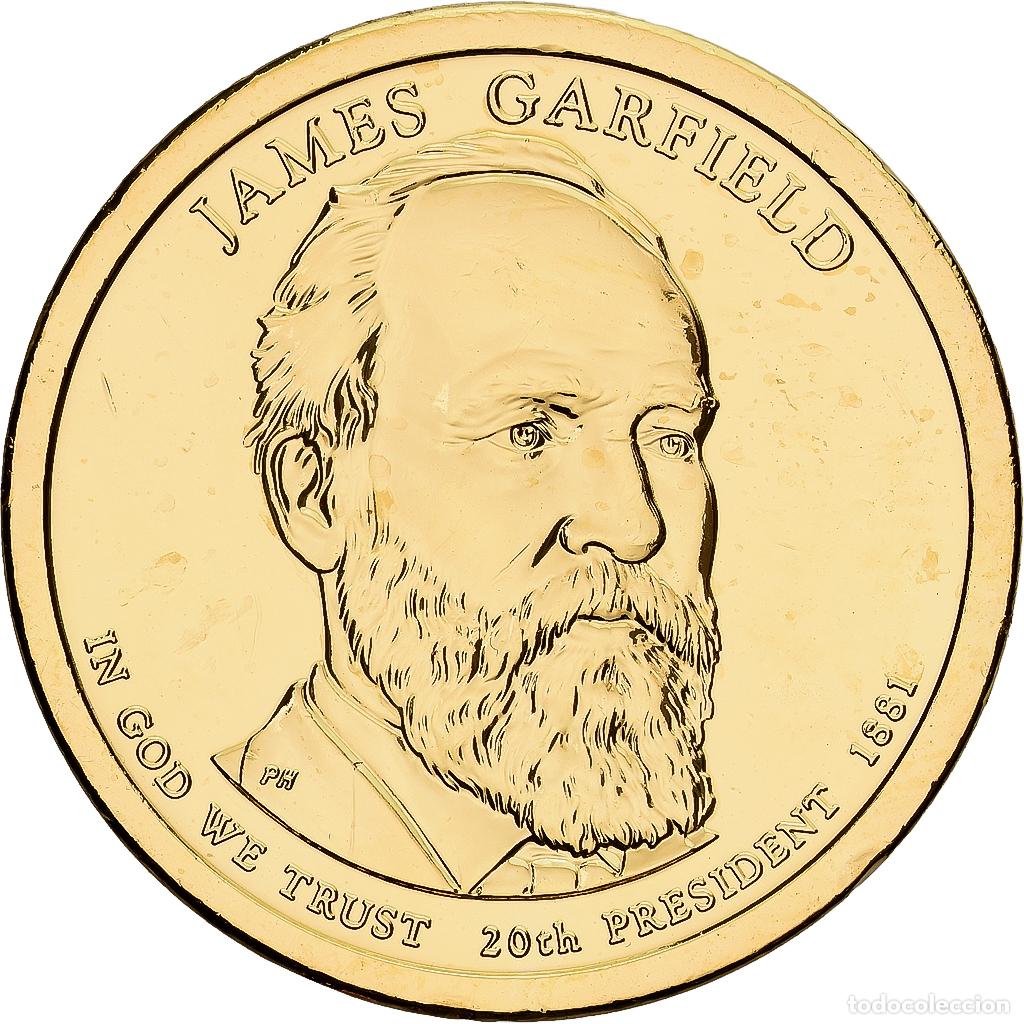 Monedas antiguas de Am&eacute;rica: [#1214207] Estados Unidos, 1 Dollar, James Garfield, 2015, U.S. Mint, Cobre - lat&oacute;n, FDC