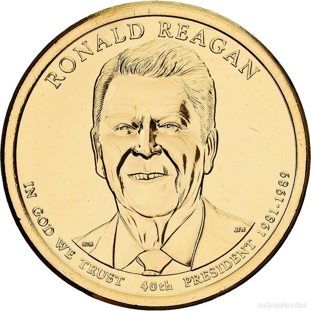 Monedas antiguas de Am&eacute;rica: [#1214209] Estados Unidos, 1 Dollar, Ronald Reagan, 2015, U.S. Mint, Cobre - lat&oacute;n, FDC