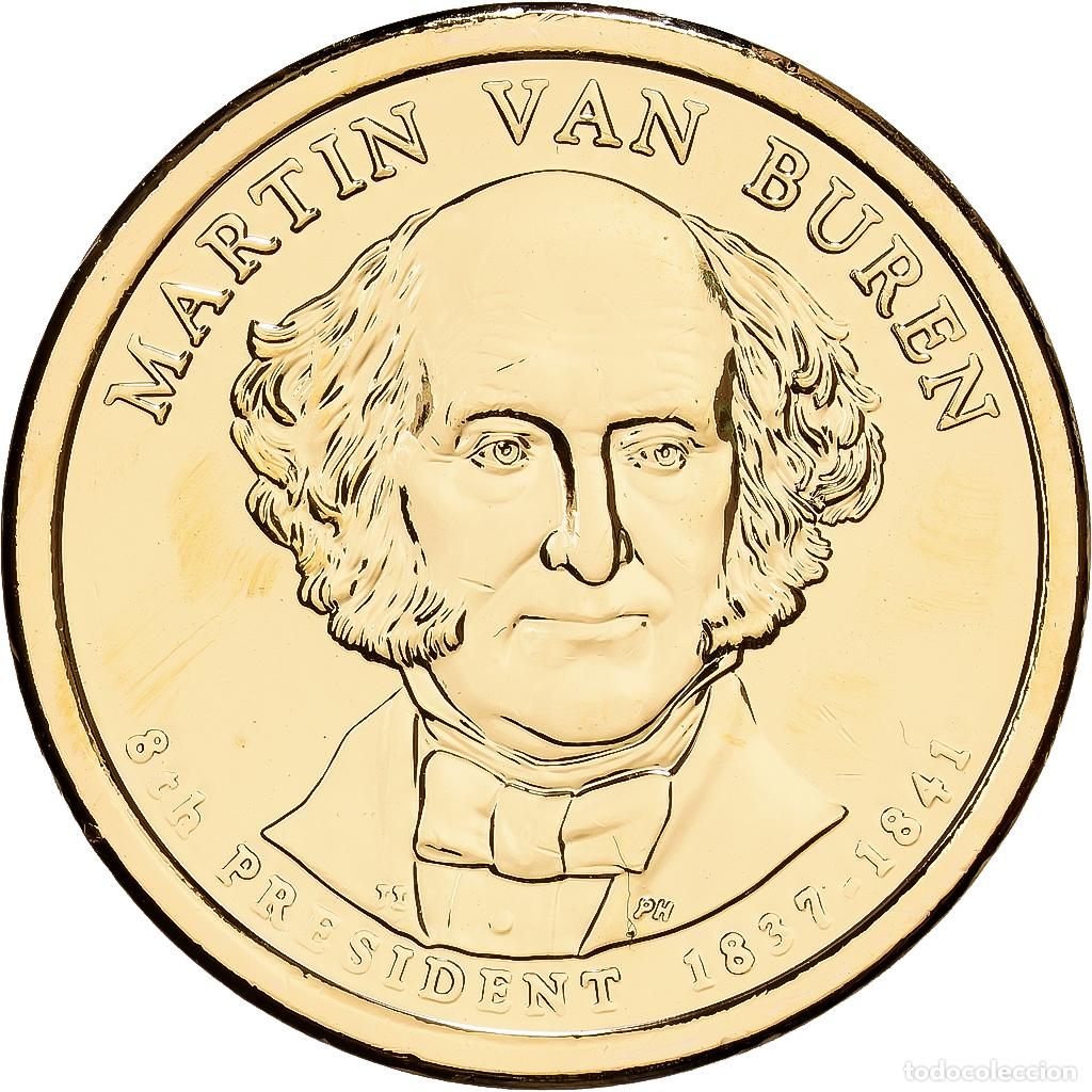 Monedas antiguas de Am&eacute;rica: [#1214212] Estados Unidos, 1 Dollar, Martin Van Buren, 2015, U.S. Mint, Cobre - lat&oacute;n, FDC