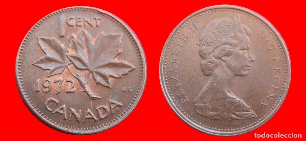 Monedas antiguas de Am&eacute;rica: 1 CENTAVO 1972 CANADA-152289