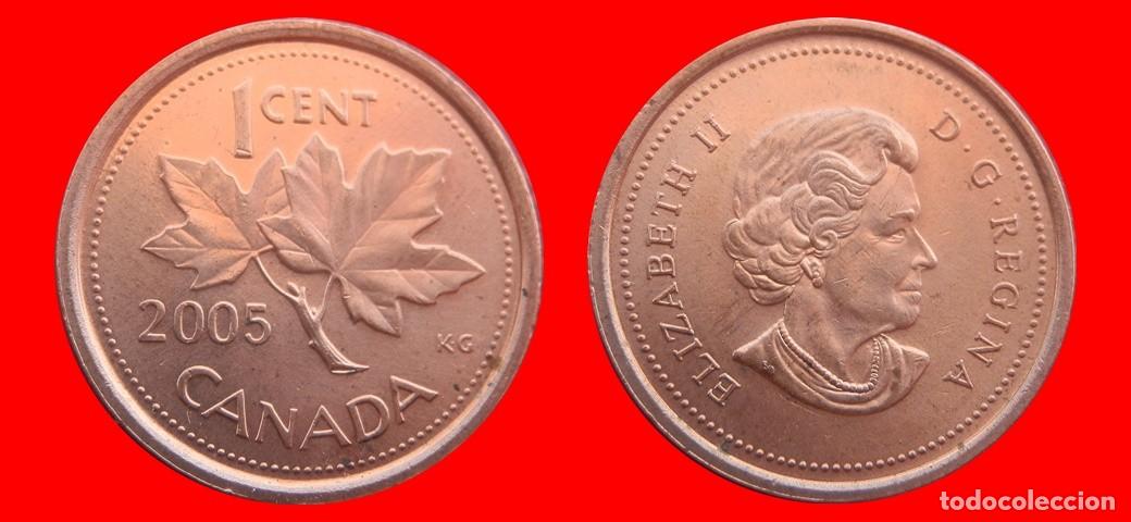 Monedas antiguas de Am&eacute;rica: 1 CENTAVO 2005 CANADA-152295