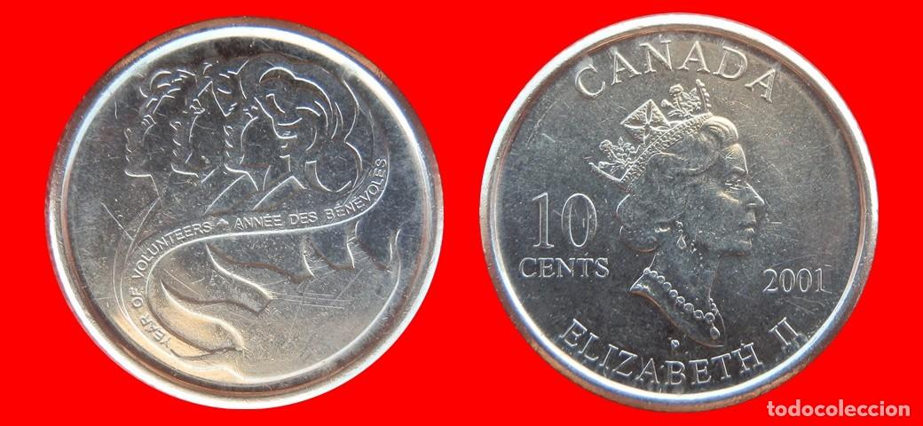Monedas antiguas de Am&eacute;rica: 10 CENTAVOS 2001 CANADA-152307