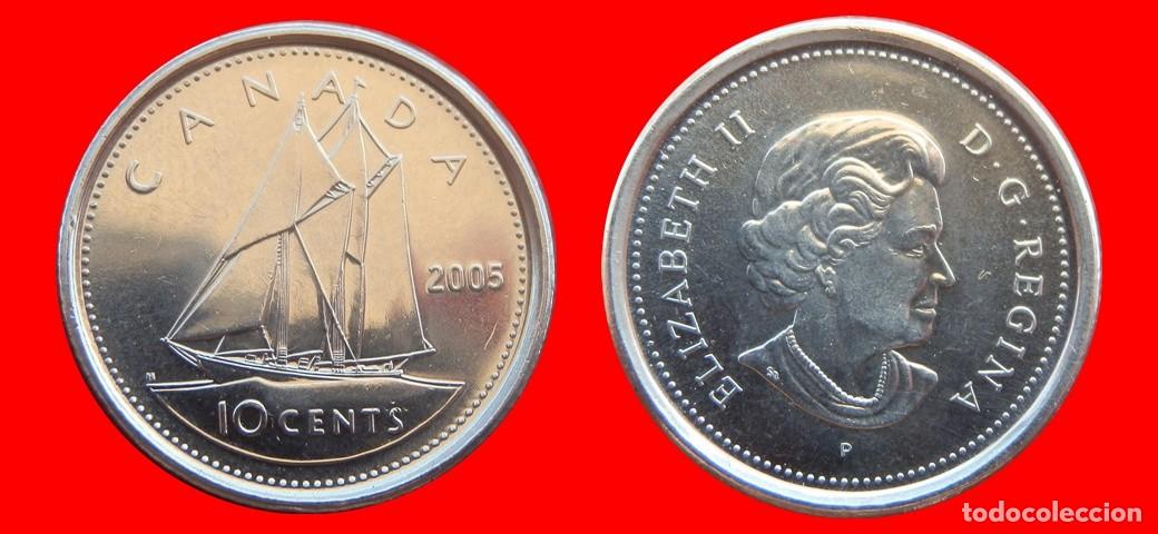 Monedas antiguas de Am&eacute;rica: 10 CENTAVOS 2005 CANADA-152308