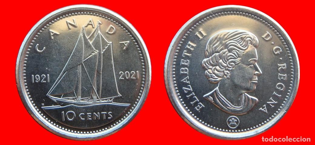 Monedas antiguas de Am&eacute;rica: 10 CENTAVOS 2021 CANADA-152311