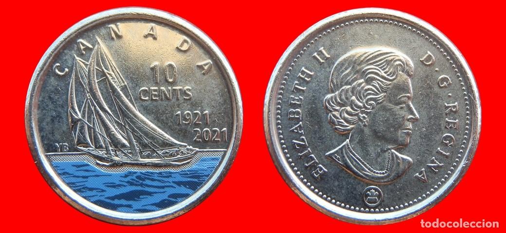 Monedas antiguas de Am&eacute;rica: 10 CENTAVOS 2021 CANADA-152312