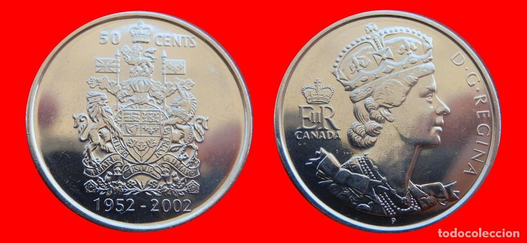 Monedas antiguas de Am&eacute;rica: 50 CENTAVOS 2002 CANADA-152329