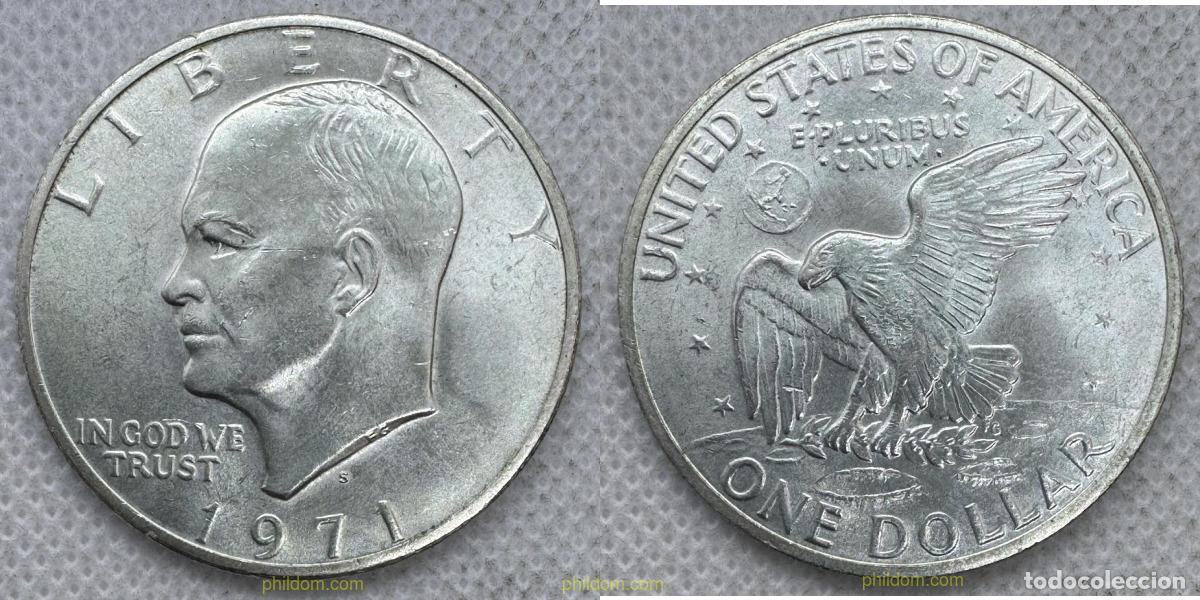 Monedas antiguas de Am&eacute;rica: 5469 ESTADOS UNIDOS 1971 USA 1971 ONE DOLLAR