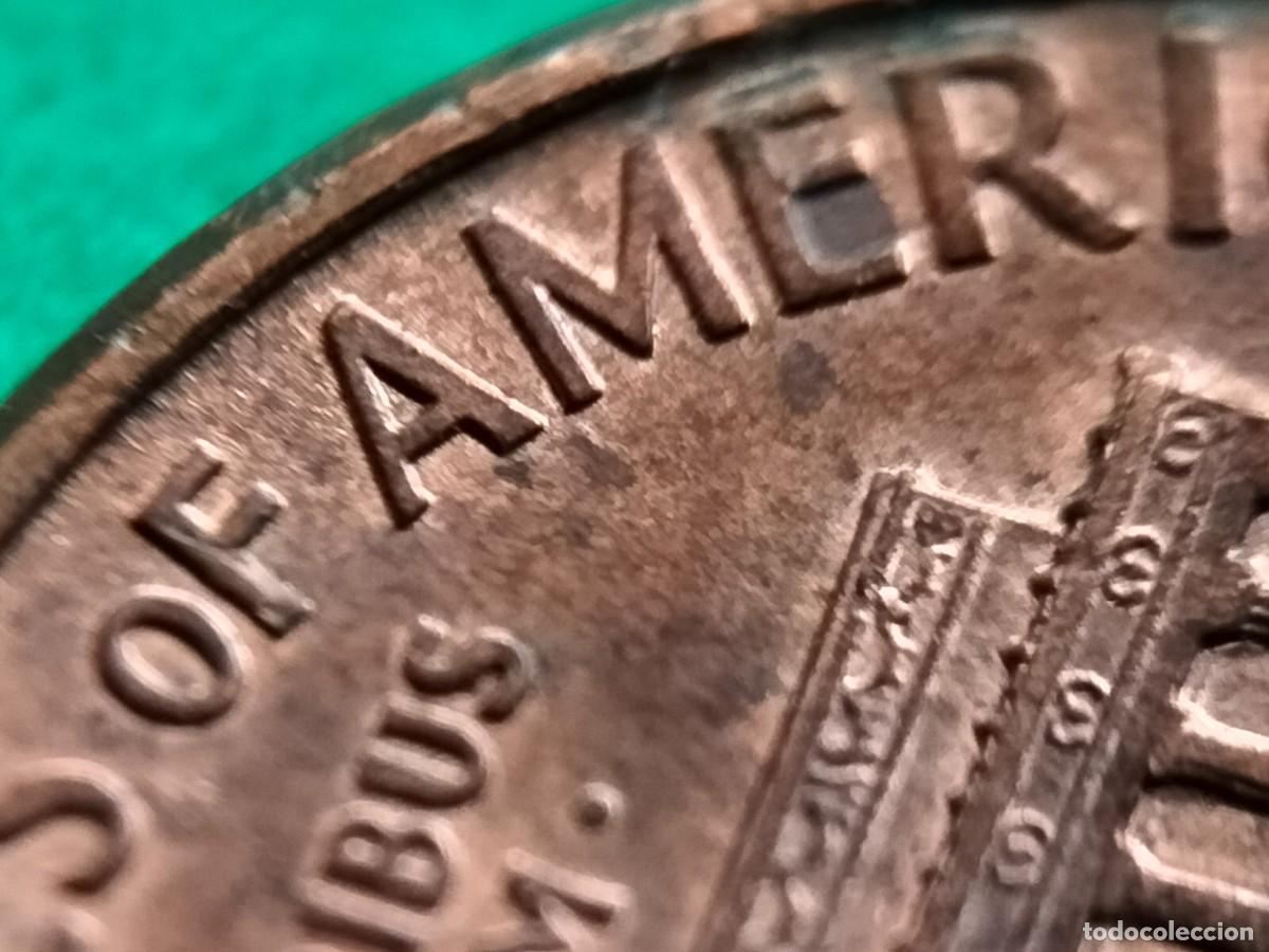 Monedas antiguas de Am&eacute;rica: (E.UNIDOS-ERROR)(1998)( WIDE AM) ONE CENT WIDE AM ERROR - Foto 8