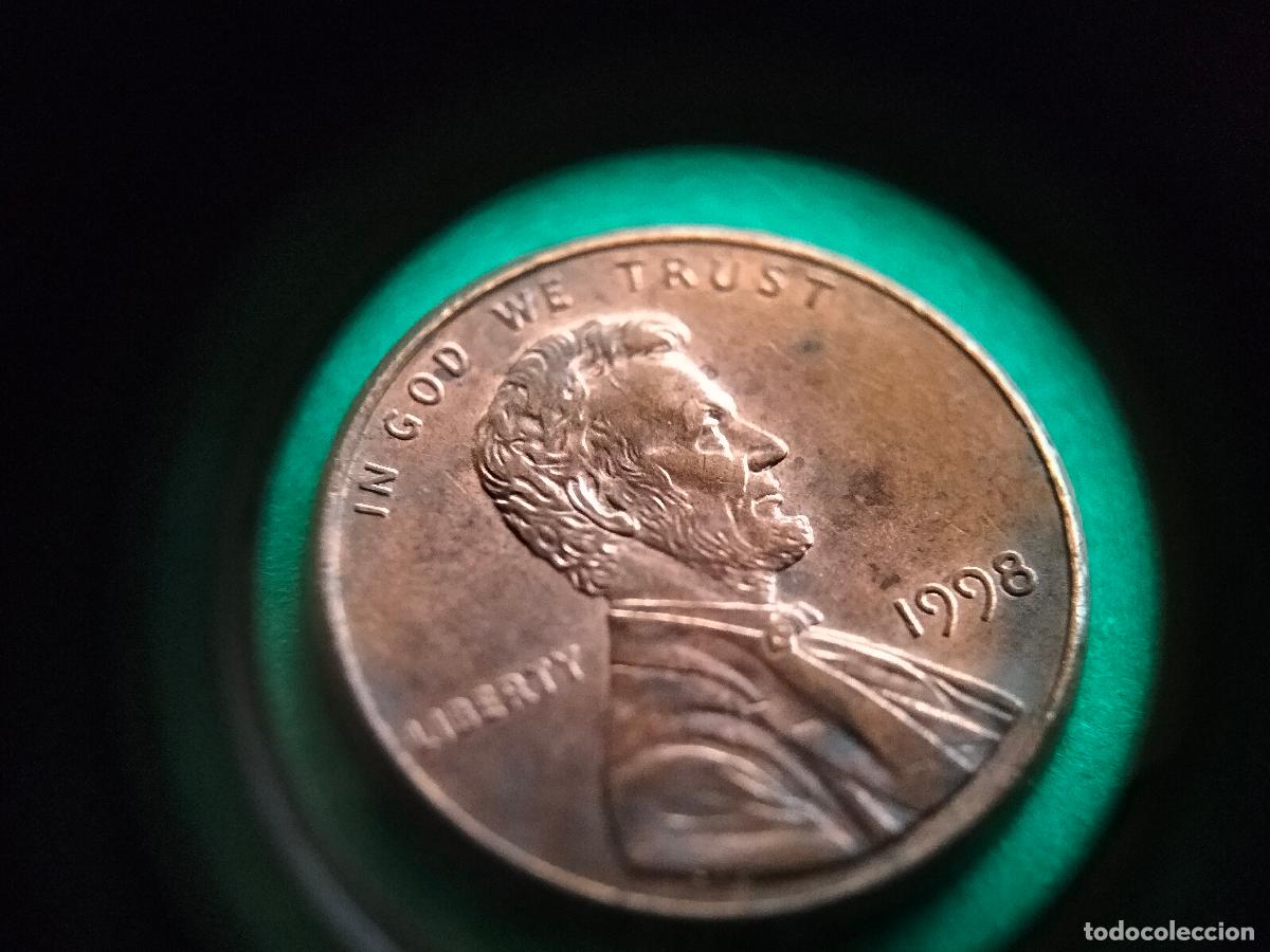 Monedas antiguas de Am&eacute;rica: (E.UNIDOS-ERROR)(1998)( WIDE AM) ONE CENT WIDE AM ERROR - Foto 15