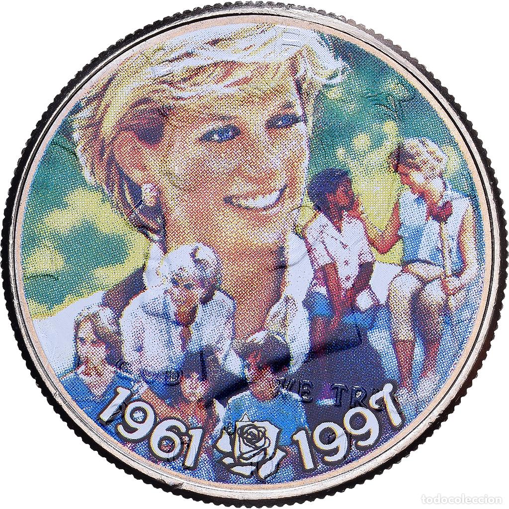 Monedas antiguas de Am&eacute;rica: [#1214276] Estados Unidos, Half Dollar, Lady Diana, 1997, U.S. Mint, Cupro Nickel, FDC