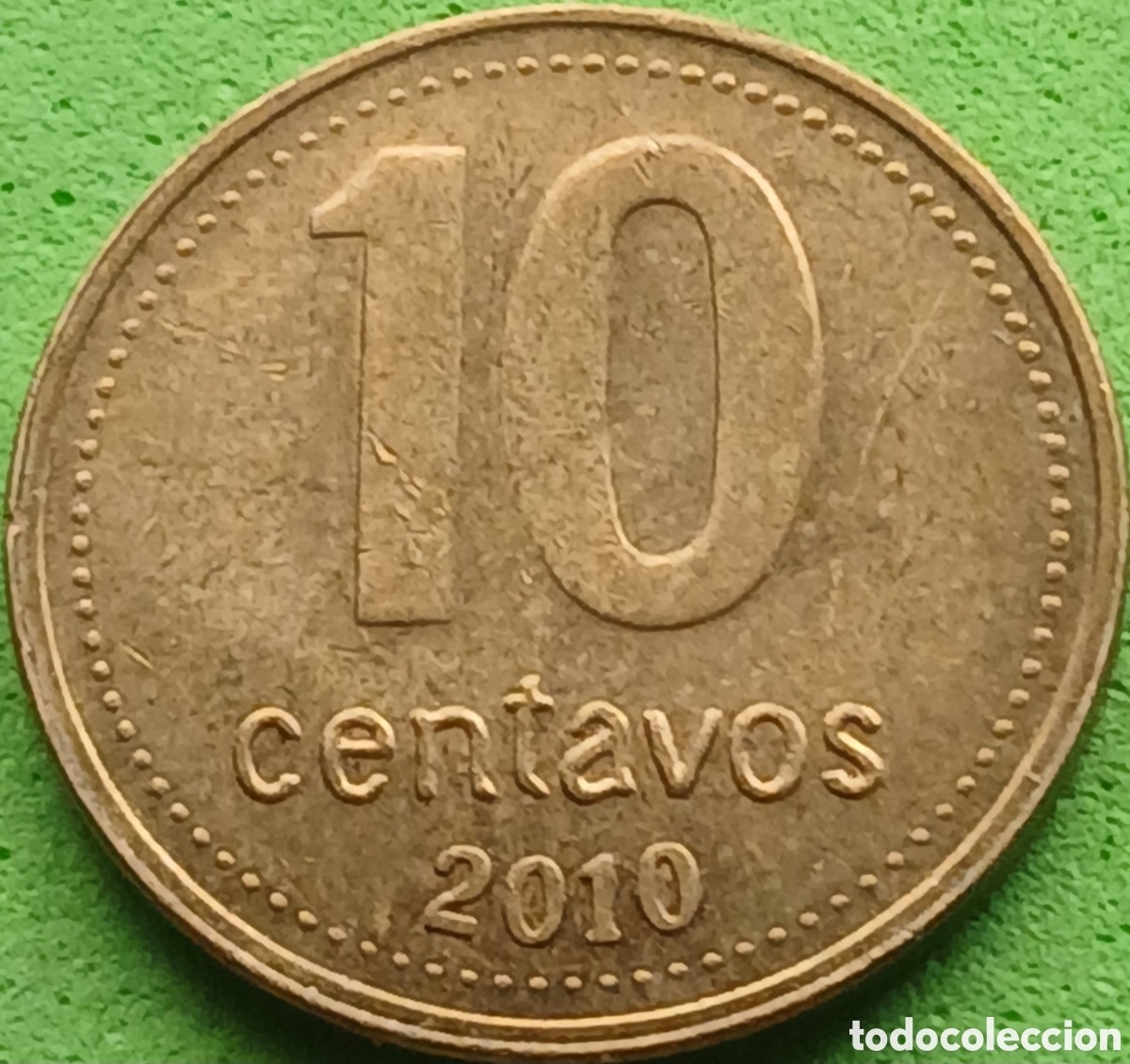 Monedas antiguas de Am&eacute;rica: Argentina 10 centavos 2010 km#107a