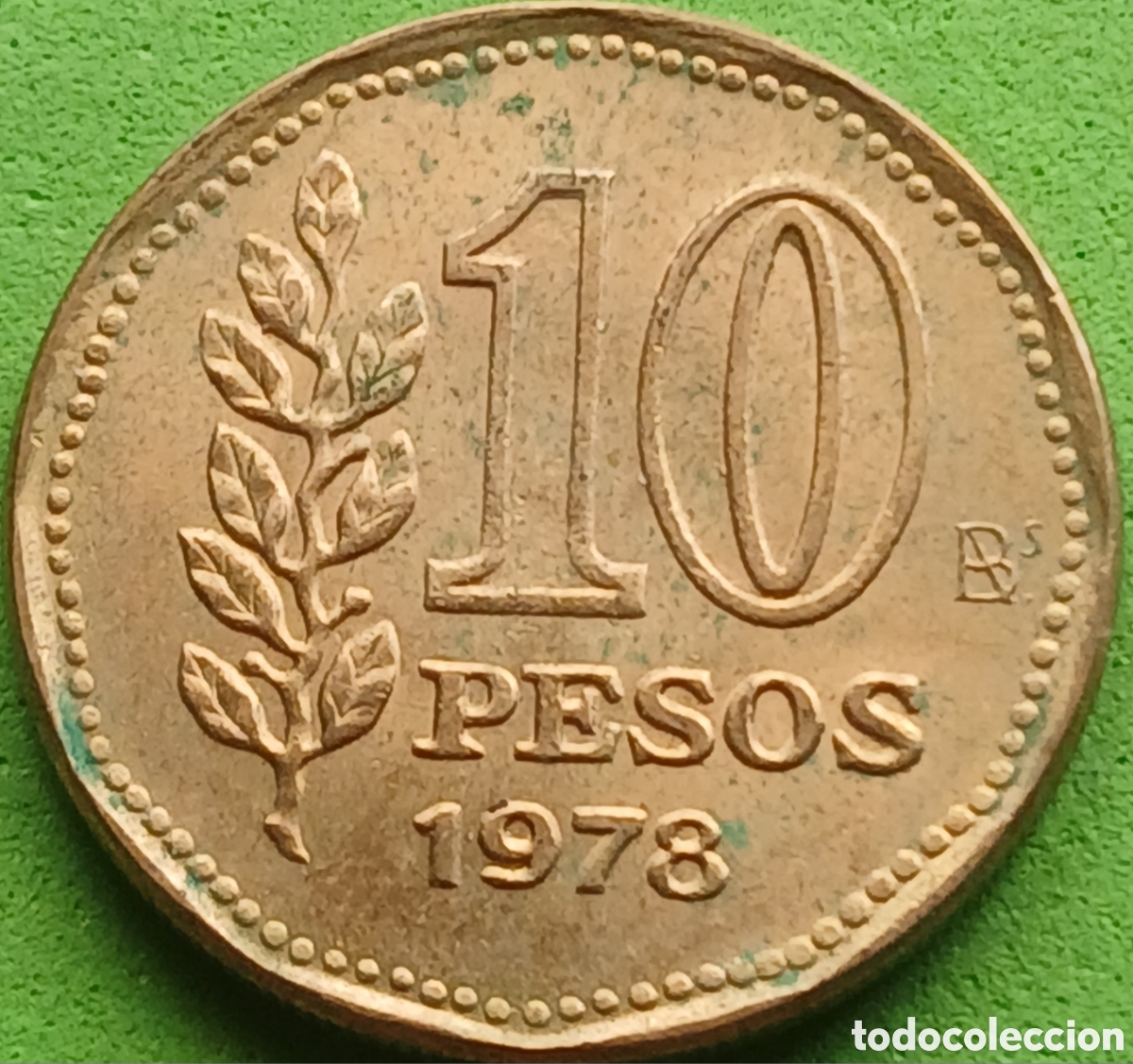 Monedas antiguas de Am&eacute;rica: Argentina 10 pesos 1978 km#72