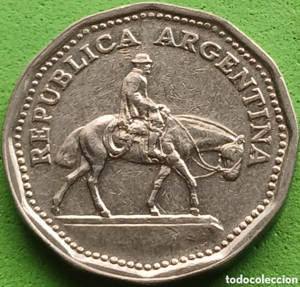 Monedas antiguas de Am&eacute;rica: Argentina 10 pesos 1965 km#60