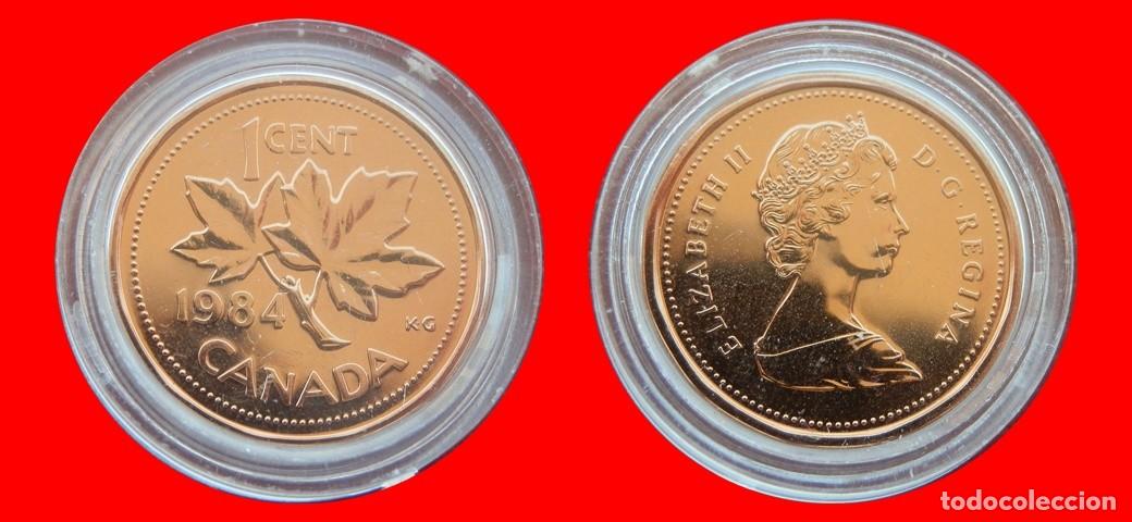 Monedas antiguas de Am&eacute;rica: 1 CENTAVO 1984 SIN CIRCULAR CANADA-9177SC