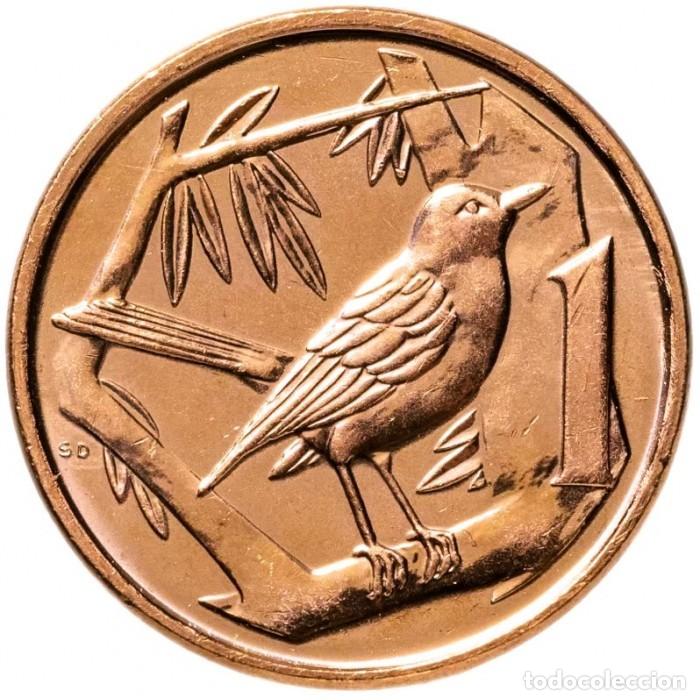 Monedas antiguas de Am&eacute;rica: CAIMAN ISLAS - 1 CENT 1999 KM131