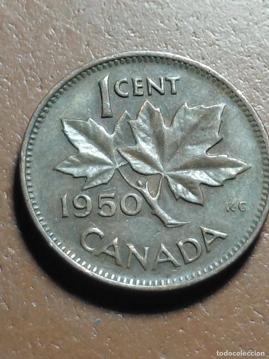 Monedas antiguas de Am&eacute;rica: CANADA - 1 CENT 1950 KM41 - Foto 1