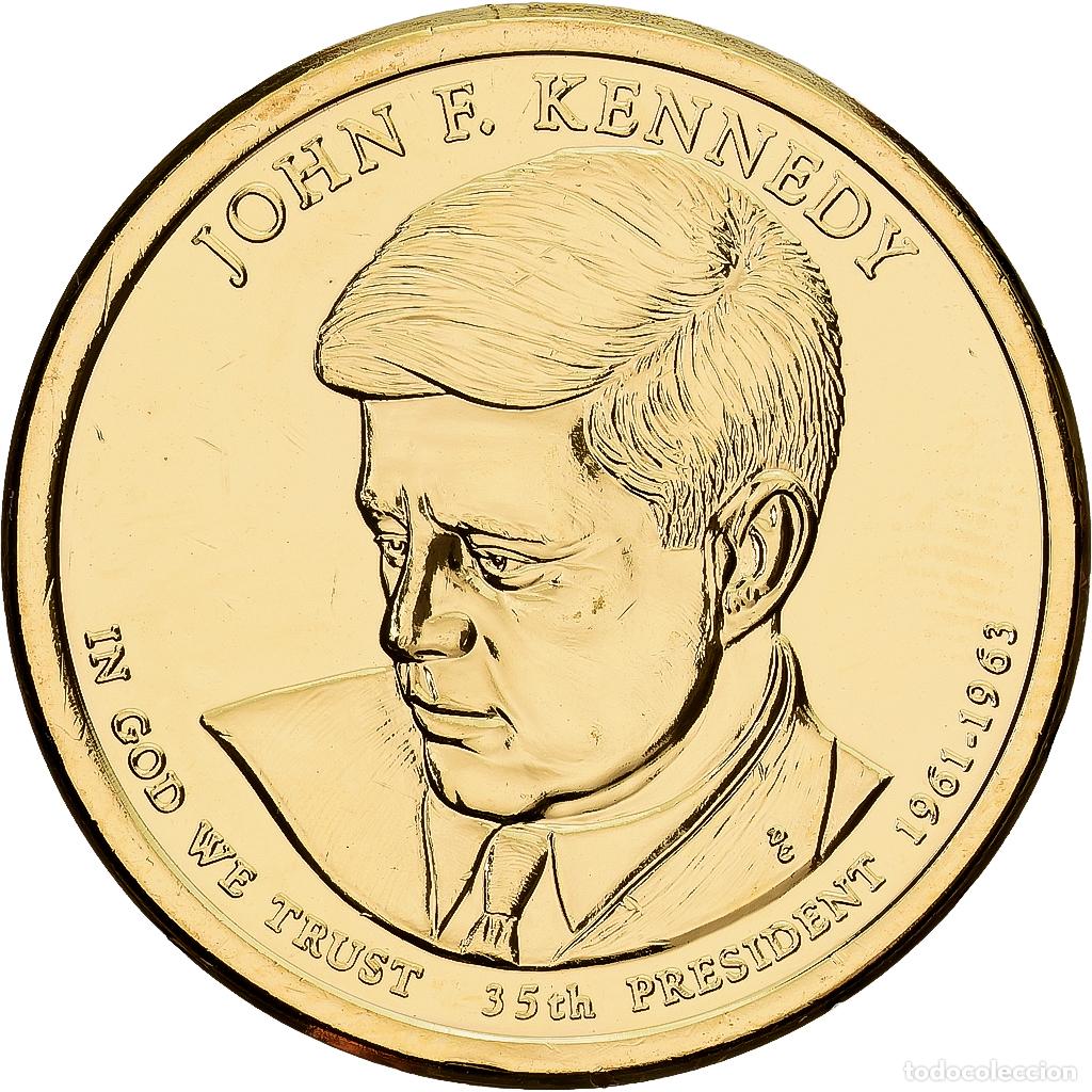 Monedas antiguas de Am&eacute;rica: [#1214201] Estados Unidos, 1 Dollar, John F. Kennedy, 2015, U.S. Mint, Cobre - lat&oacute;n, FDC