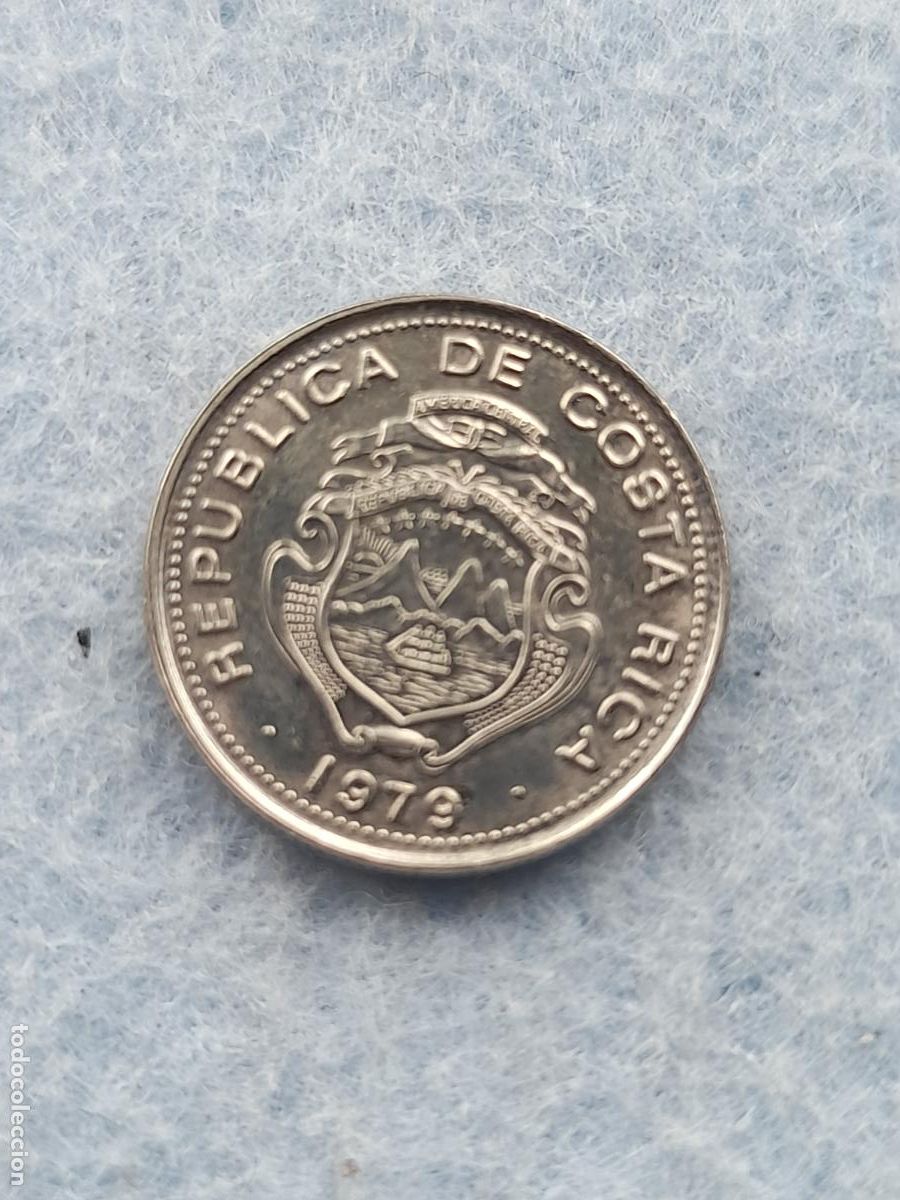 Monnaies anciennes d'Am&eacute;rique: Costa Rica. 10 C&eacute;ntimos. A&ntilde;o 1979.