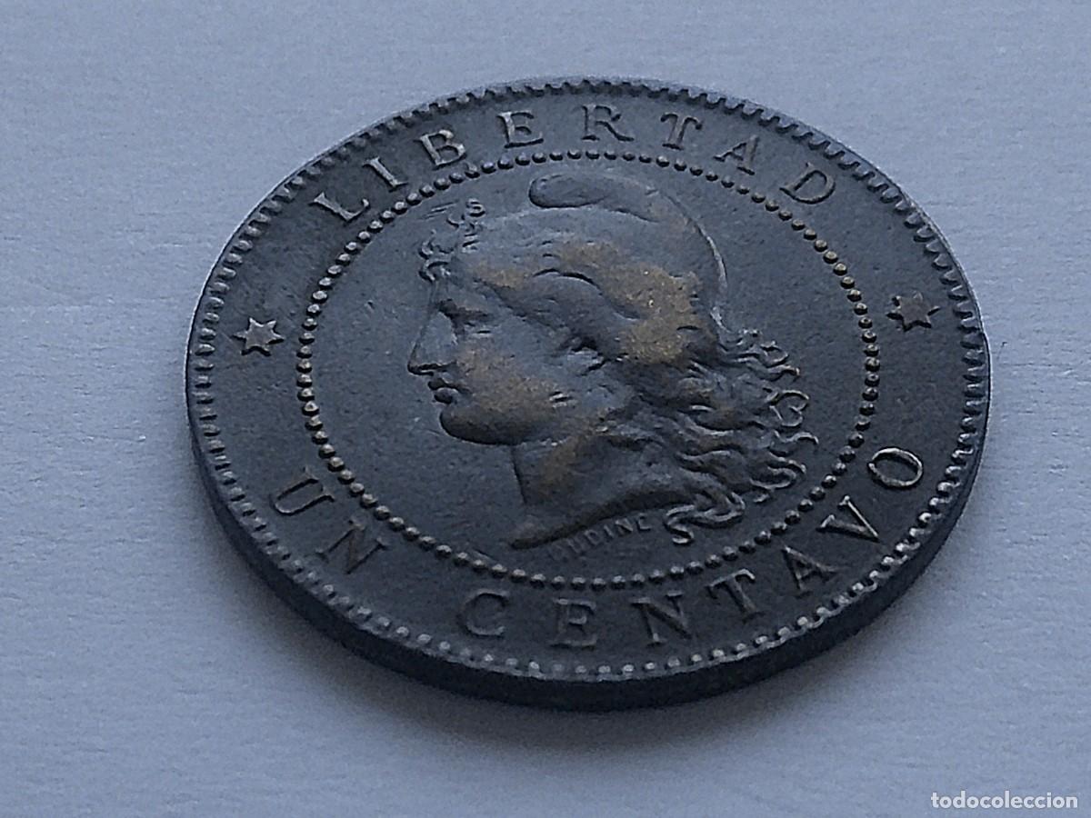 Monedas antiguas de Am&eacute;rica: Argentina 1 centavo 1884 40sau12