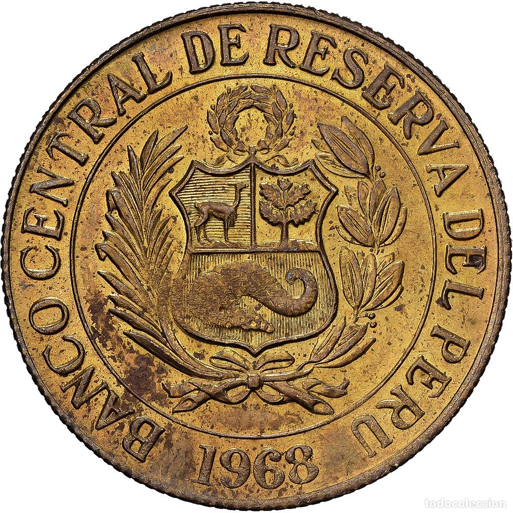 Monedas antiguas de Am&eacute;rica: [#1513554] Per&uacute;, Sol, 1968, Lat&oacute;n, MBC, KM:248