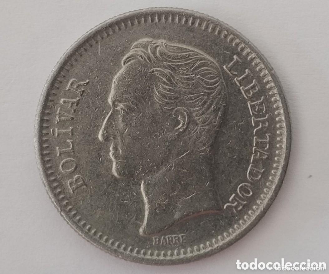 Alte M&uuml;nzen aus Amerika: MONEDA DE VENEZUELA DE 50 C&Eacute;NTIMOS 1965 (FOTO)