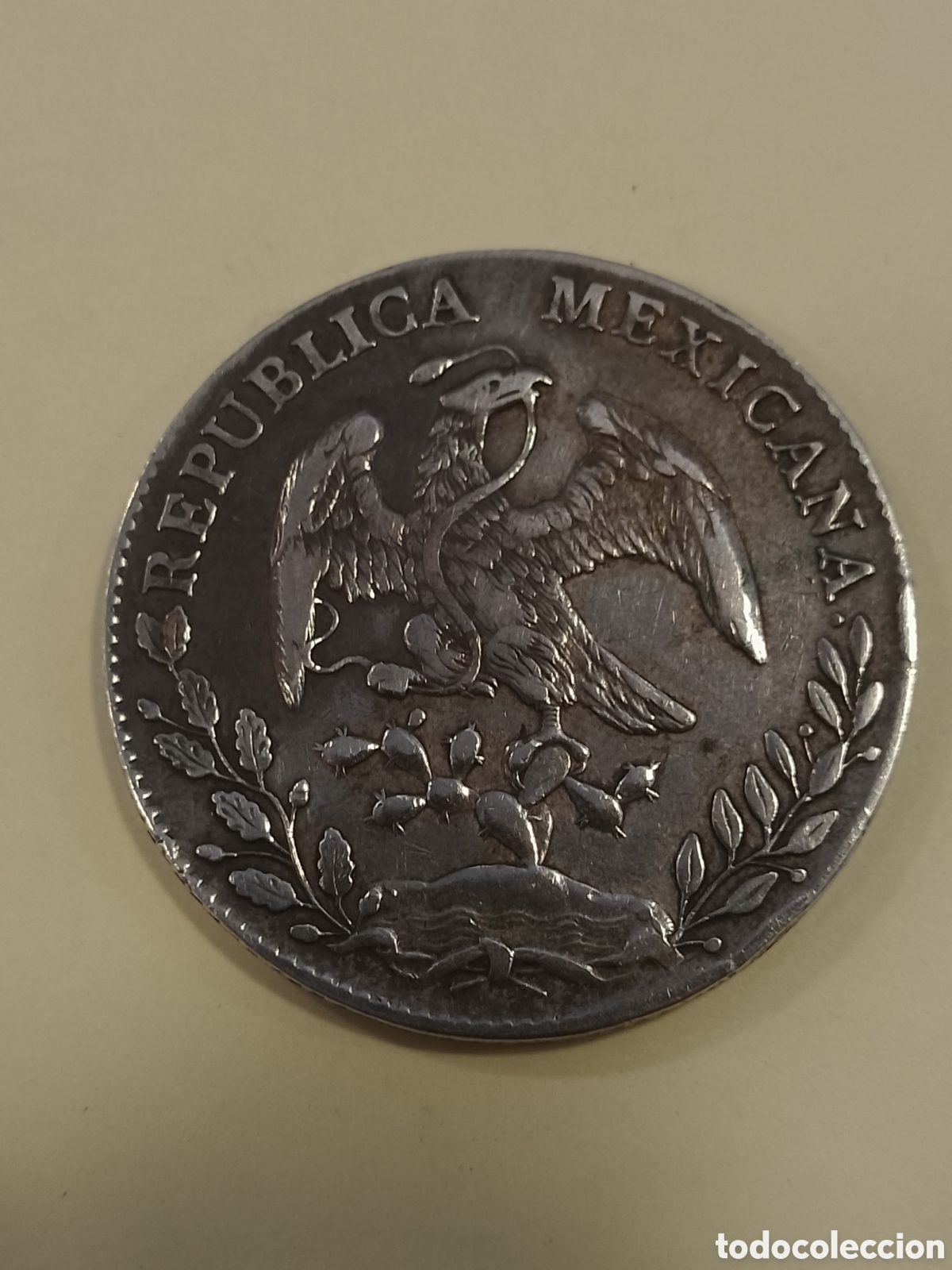 Monedas antiguas de Am&eacute;rica: Monedas m&eacute;xico1... Reales y pesos en plata