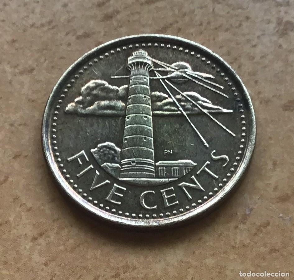 Monedas antiguas de Am&eacute;rica: 5 centavos de Barbados. A&ntilde;o 2020 - Foto 2