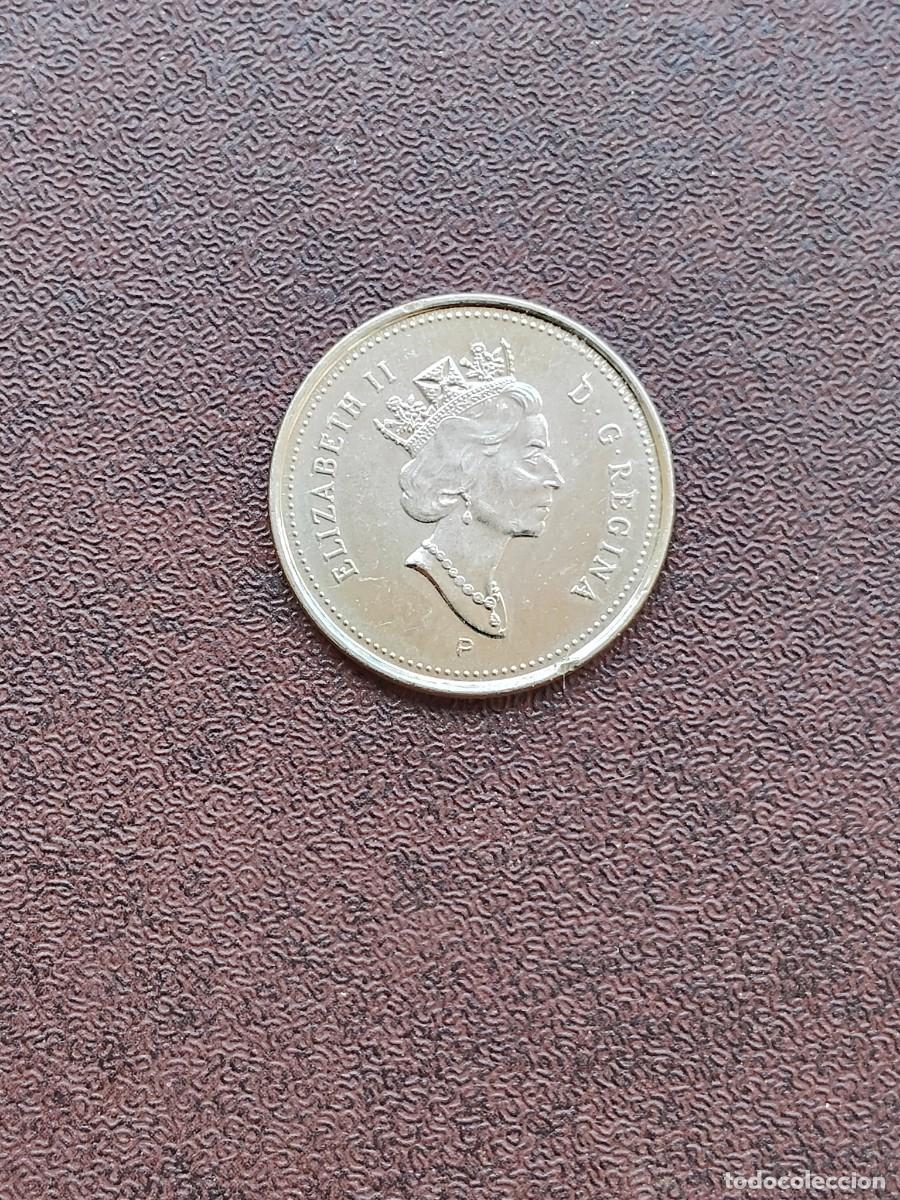 Monedas antiguas de Am&eacute;rica: MONEDA DE 5 CENTIMOS DE CANADA DEL A&Ntilde;O 2001.SIN CIRCULAR! - Foto 2