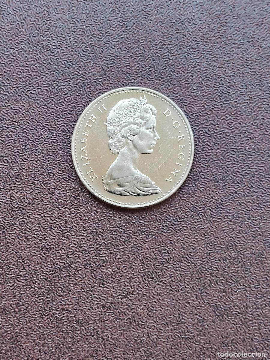 Monedas antiguas de Am&eacute;rica: MONEDA DE 5 CENTIMOS DE CANADA DEL A&Ntilde;O 1965.SIN CIRCULAR! - Foto 2