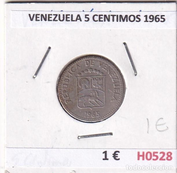 Monedas antiguas de Am&eacute;rica: H0528 MONEDA VENEZUELA 5 CENTIMOS 1965