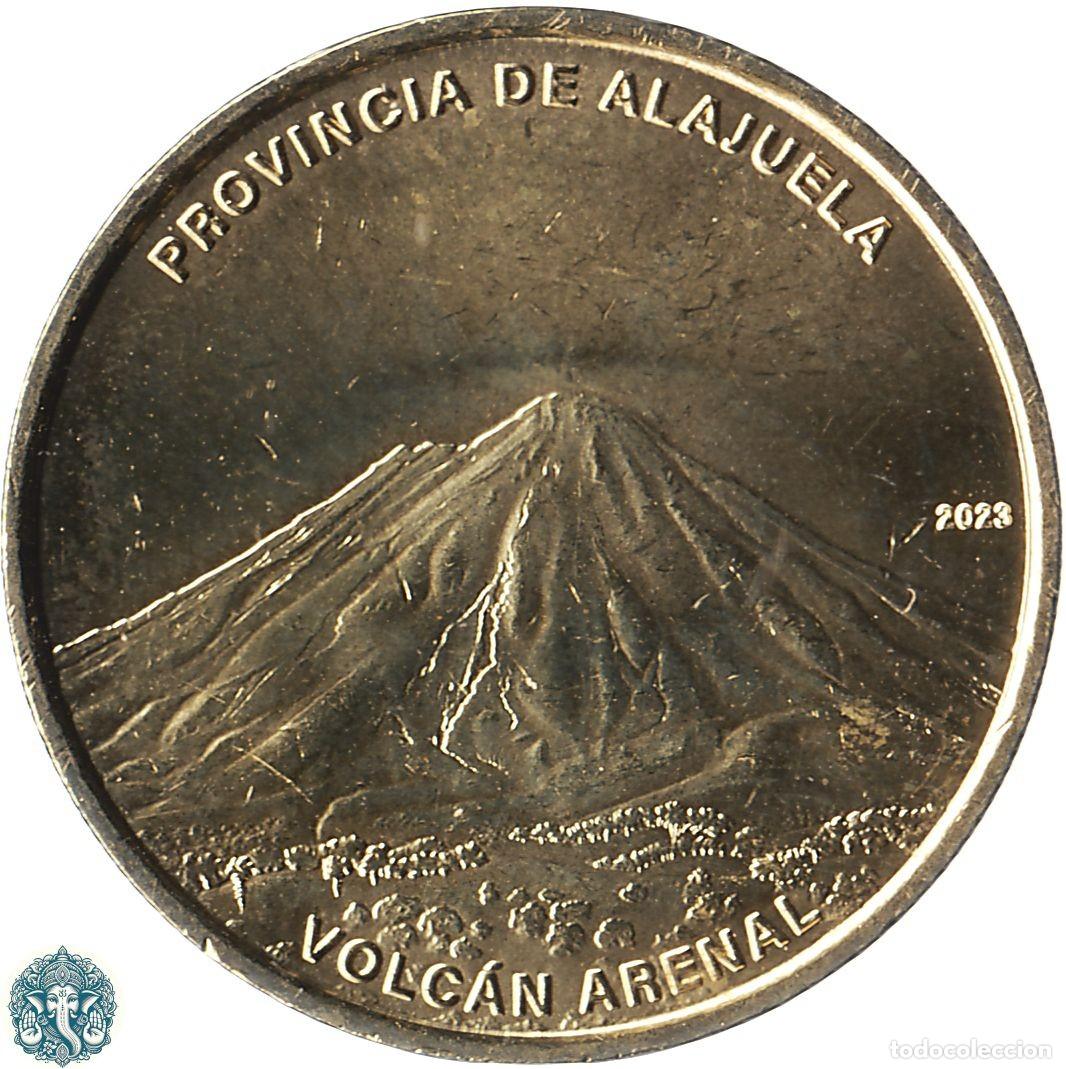 Monedas antiguas de Am&eacute;rica: COSTA RICA 25 Colones 2023 Provincia de Alajuela - Volc&aacute;n Arenal KM#-