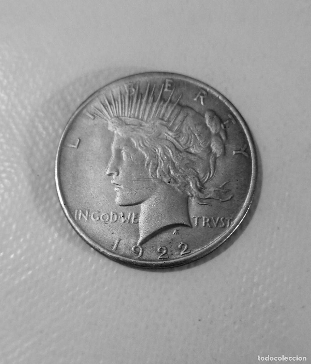 Monedas antiguas de Am&eacute;rica: DOLAR PEACE - 1922 - BUEN RELIEVE - EXCELENTE