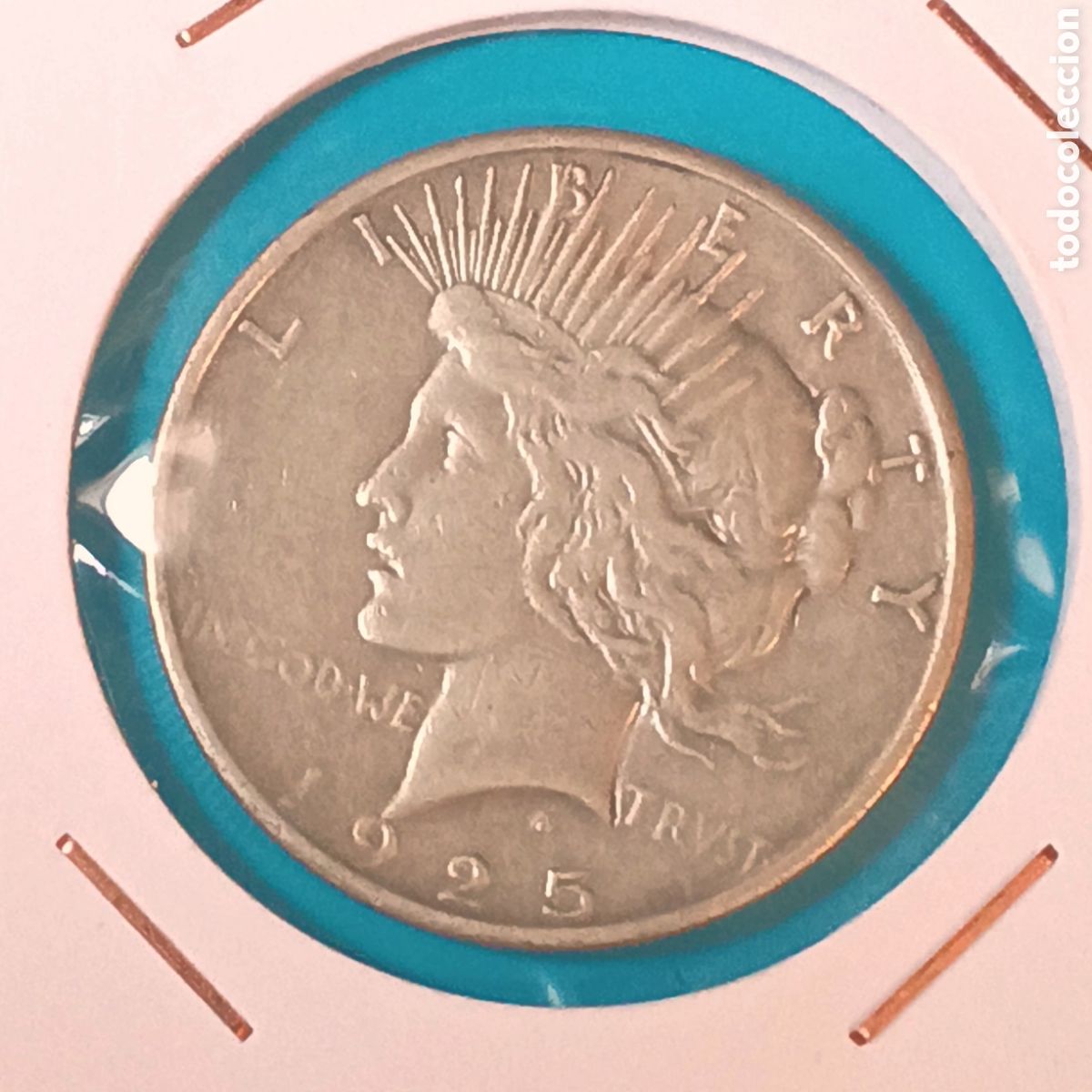 Monedas antiguas de Am&eacute;rica: E.E.U.U. (U.S.A.) 1 DOLAR (DOLLAR) PLATA 1925 TIPO PEACE