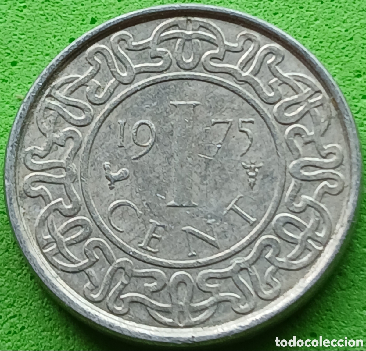 Monedas antiguas de Am&eacute;rica: Surinam 1 cent 1975 km#11a