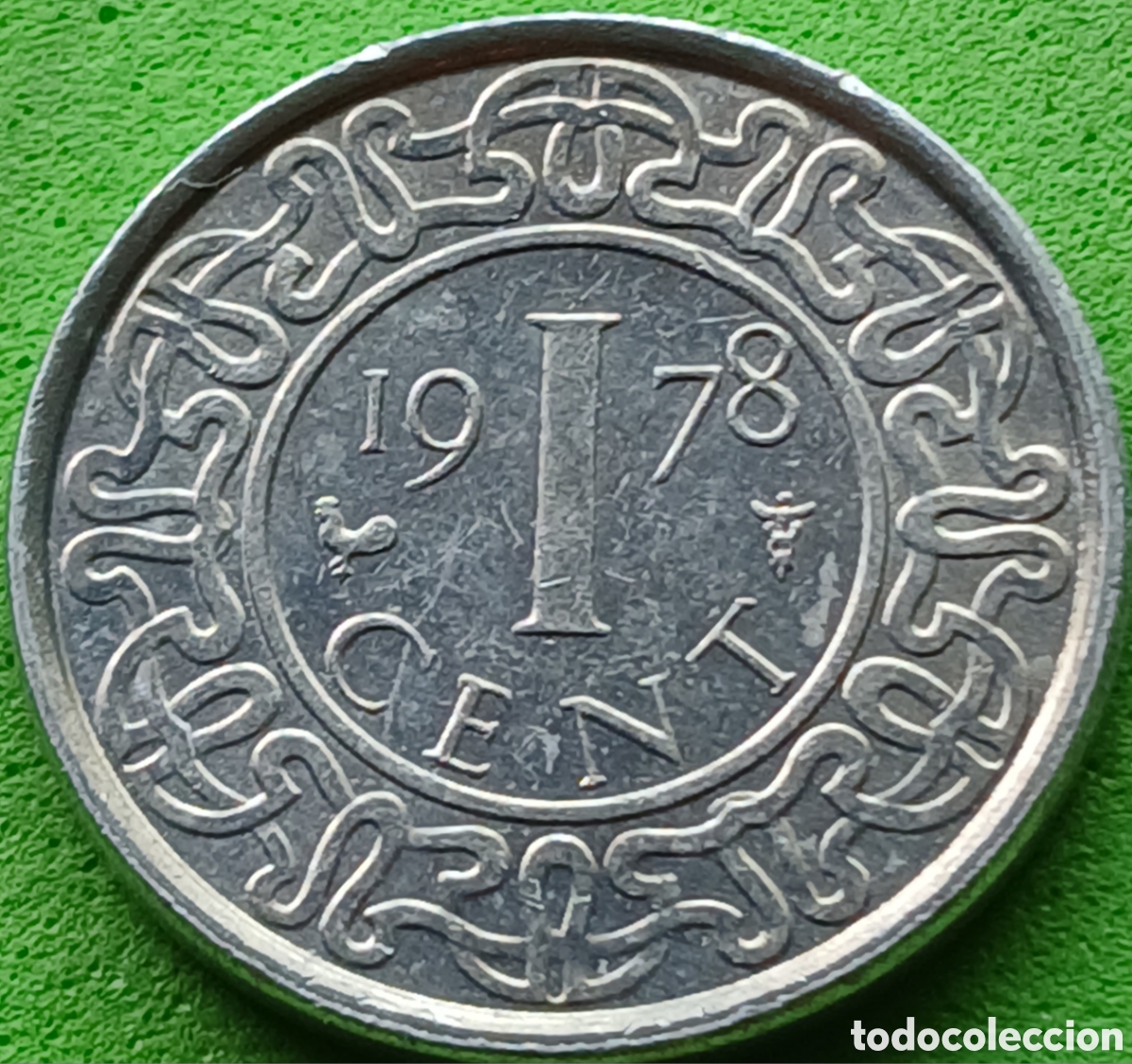 Monedas antiguas de Am&eacute;rica: Surinam 1 cent 1978 km#11a