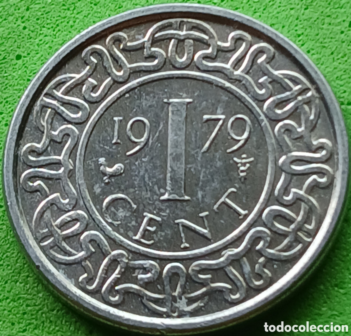 Monedas antiguas de Am&eacute;rica: Surinam 1 cent 1979 km#11a