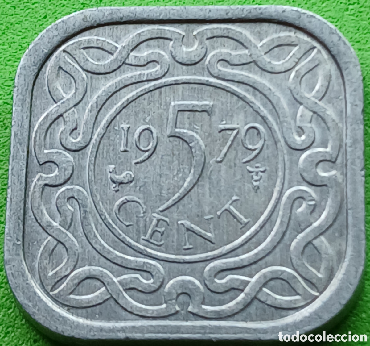 Monedas antiguas de Am&eacute;rica: Surinam 5 cents 1979 km#12a