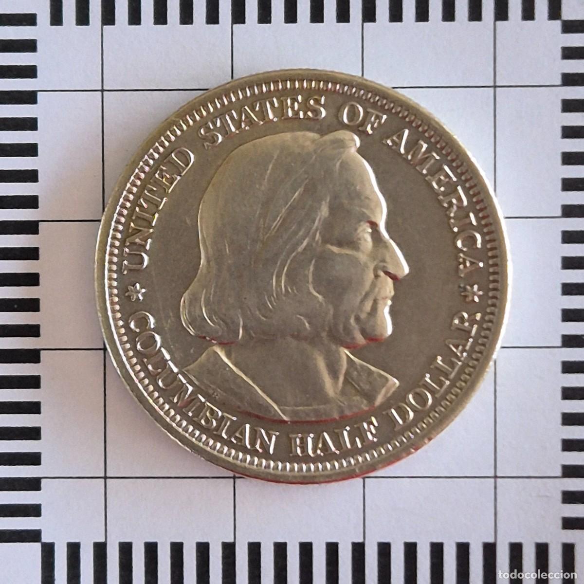 Monnaies anciennes d'Am&eacute;rique: 1/2 DOLAR, ESTADOS UNIDOS. 1892. (KM#117).