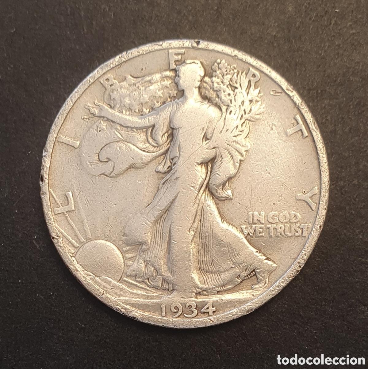Monedas antiguas de Am&eacute;rica: EEUU 1/2 D&Oacute;LAR PLATA 1934 SAN FRANCISCO