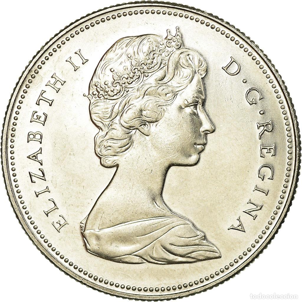 Monedas antiguas de Am&eacute;rica: [#678163] Moneda, Canad&aacute;, Elizabeth II, 50 Cents, 1970, Royal Canadian Mint, Ottawa, MBC