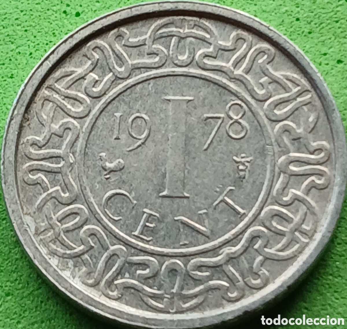 Monedas antiguas de Am&eacute;rica: Surinam 1 cent 1978 km#11a