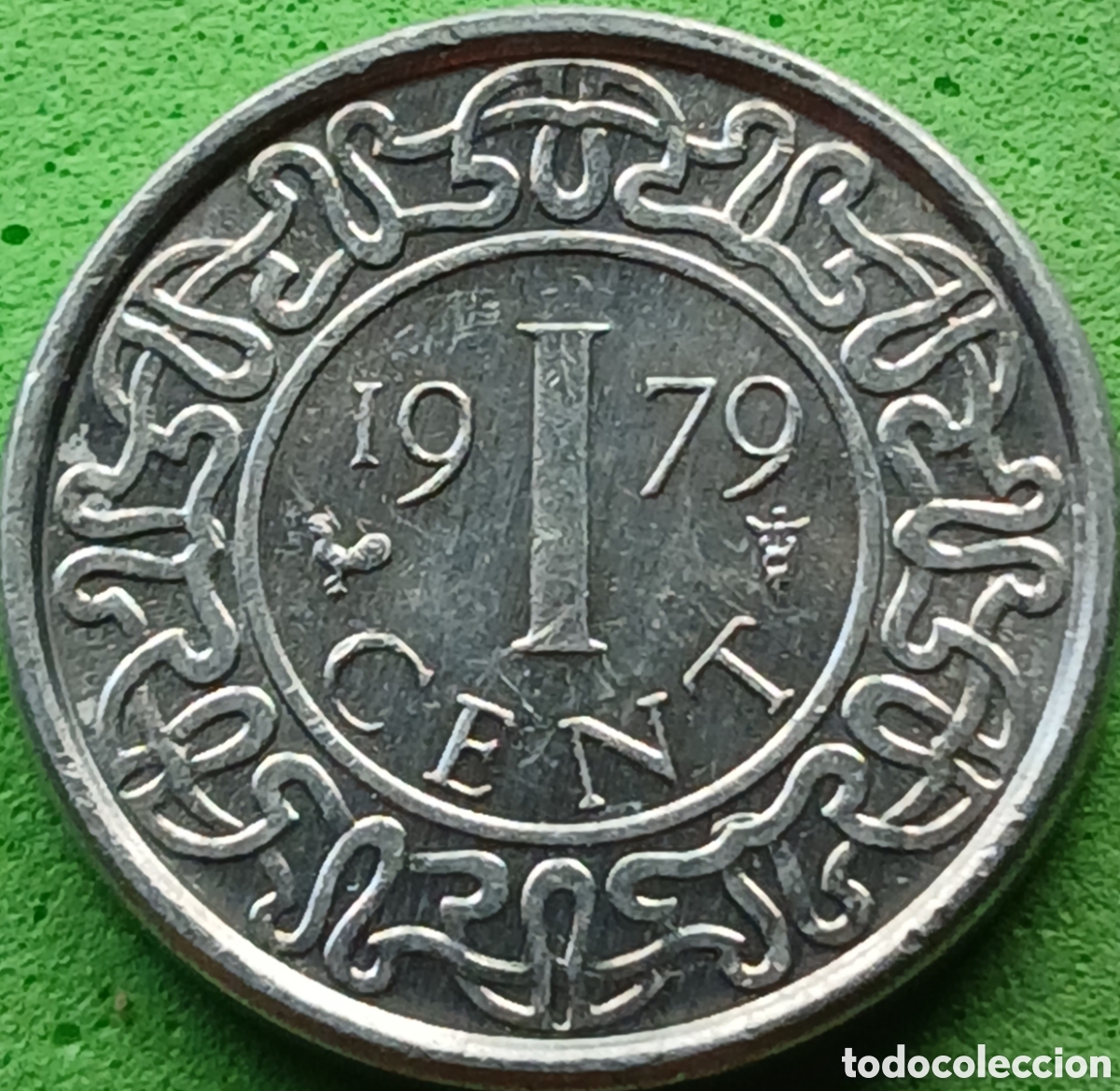 Monedas antiguas de Am&eacute;rica: Surinam 1 cent 1979 km#11a