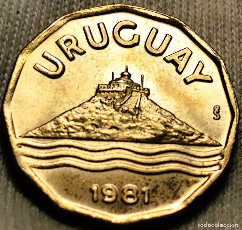 Monete antiche di America: Uruguay 20 centesimos, 1981, Sin Circular, Lote 2648