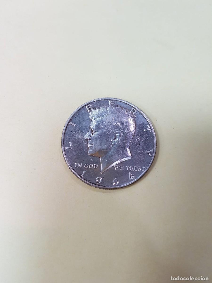 Monedas antiguas de Am&eacute;rica: ESTADOS UNIDOS-1/2 DOLAR-1964