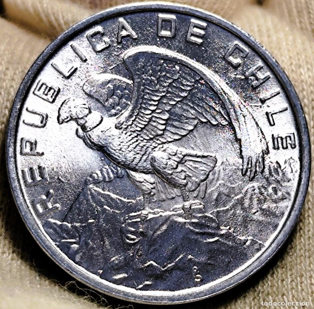 Alte M&uuml;nzen aus Amerika: Chile 10 escudos, 1974 &ndash; Sin Circular (SC) &ndash; Lote 2658