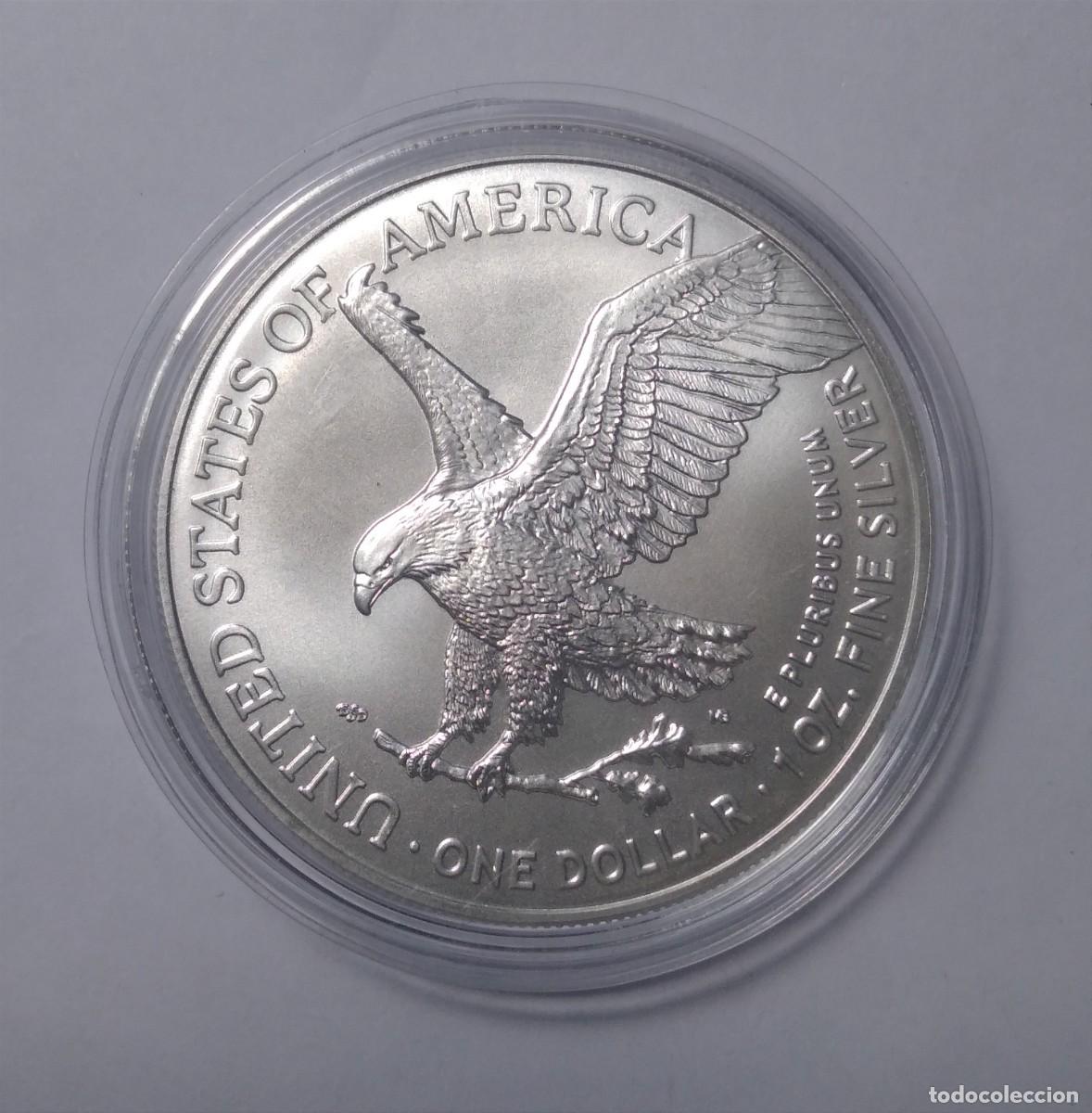 Monedas antiguas de Am&eacute;rica: ONZA DOLLAR 2026 PLATA EAGLE LIBERTY SC