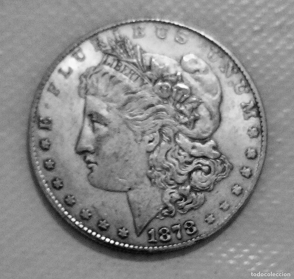 Monedas antiguas de Am&eacute;rica: EEUU - DOLAR MORGAN - 1878 - CECA SAN FRANCISCO