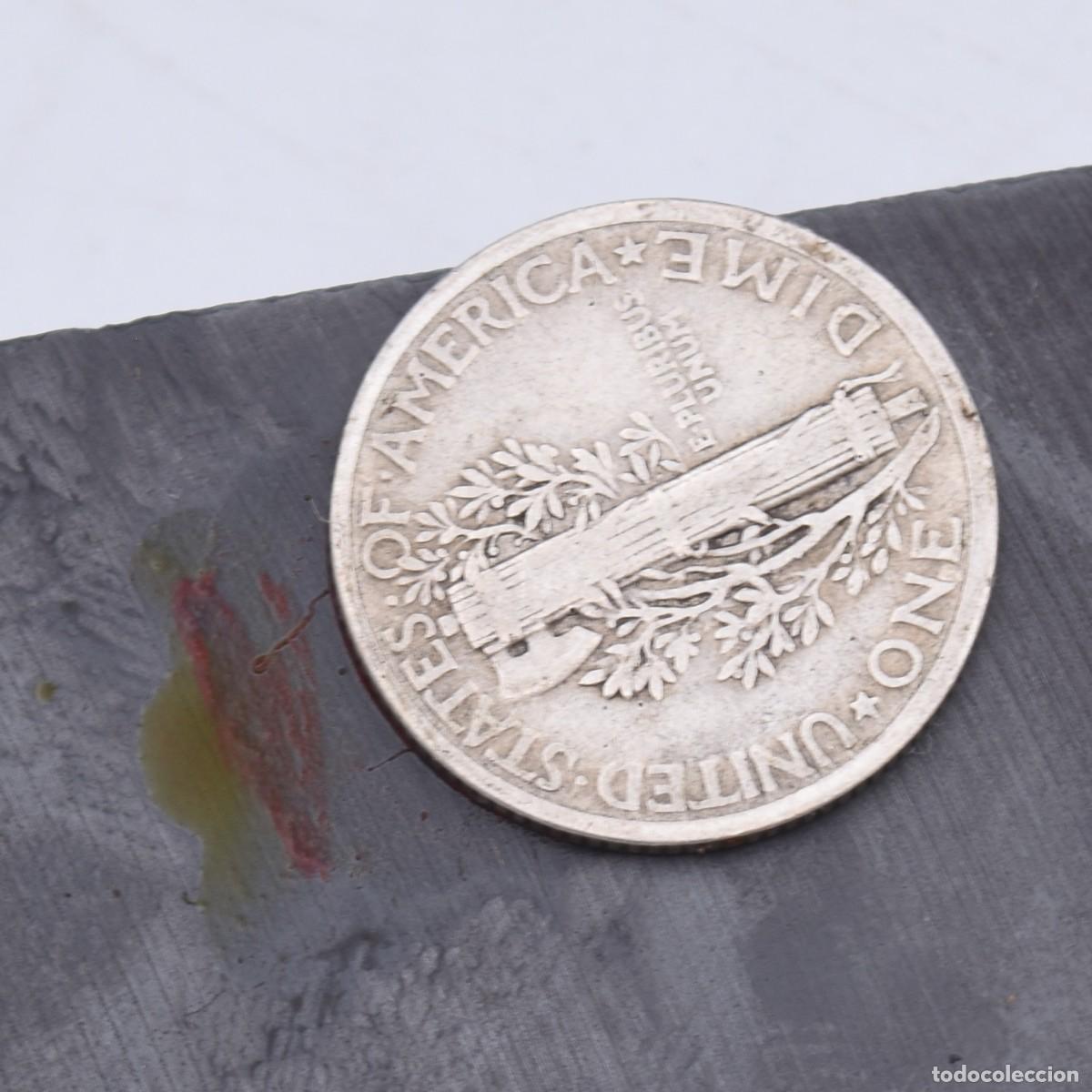 Monedas antiguas de Am&eacute;rica: Moneda de plata - EEUU 1925 - Foto 3