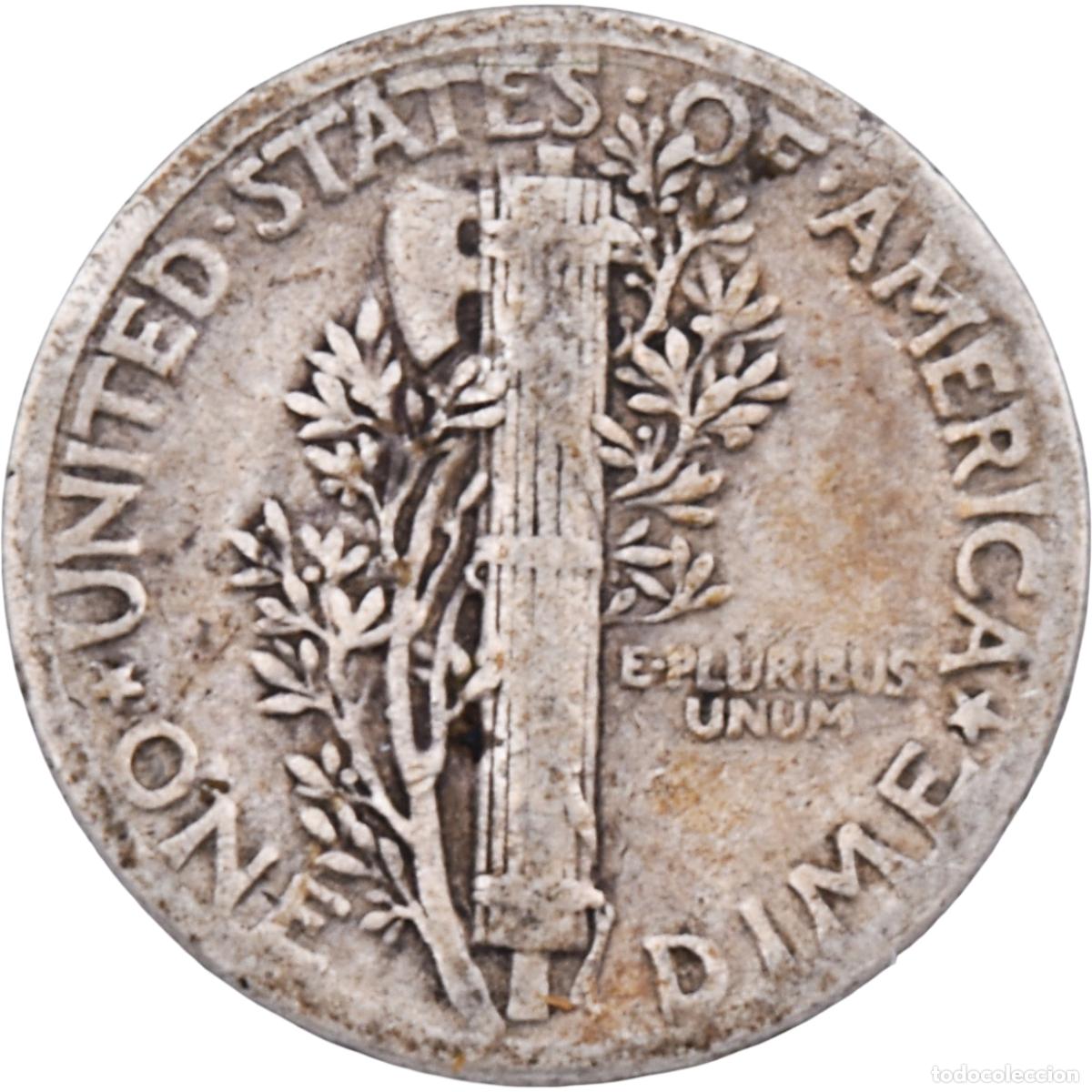 Monedas antiguas de Am&eacute;rica: Moneda de plata - EEUU 1932 - Foto 2