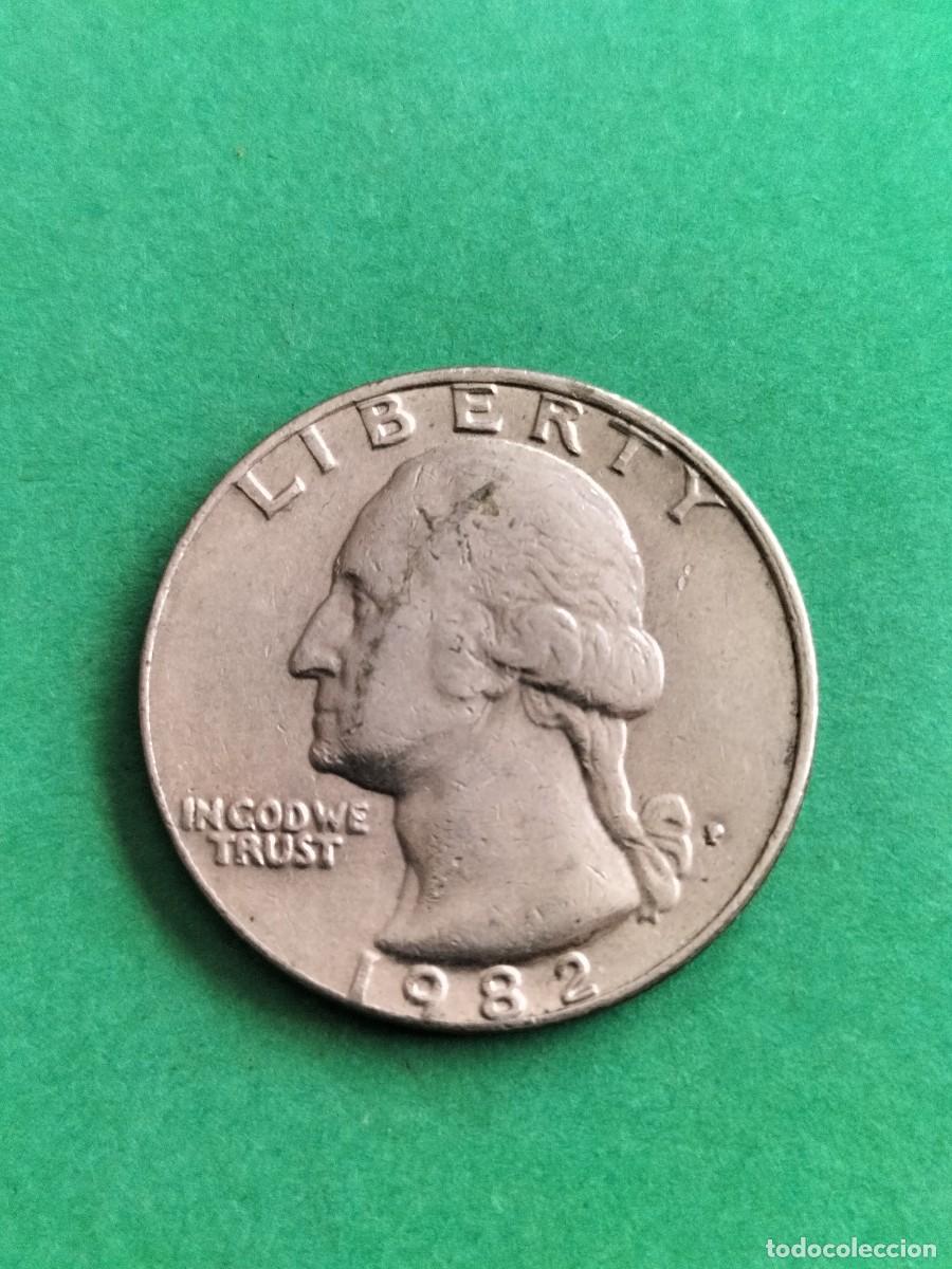 Monedas antiguas de Am&eacute;rica: (E.UNIDOS)(1982) 1 QUARTER FILADELFIA